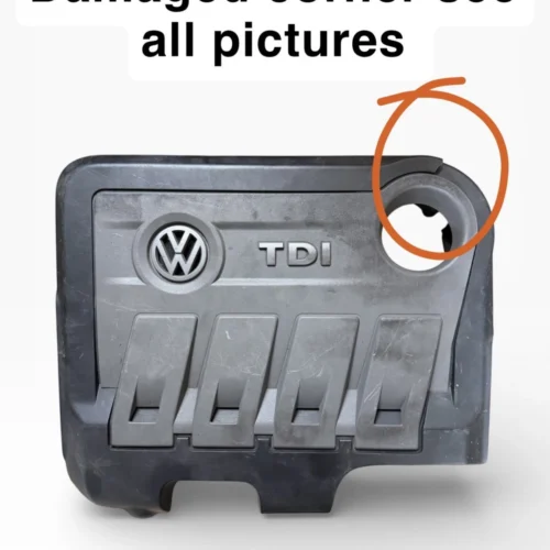 Genuine VW 2.0 TDi engine cover Broken Corner See All Pictures