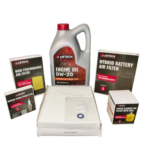 For Toyota Prius 2015-2023 Full Service Kit 0W20 Oil Filters Iridium Plugs