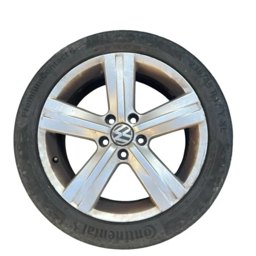 GENUINE VW PASSAT ESTATE B7 17″ ALLOY WHEEL WITH TYRE 3AA601025E
