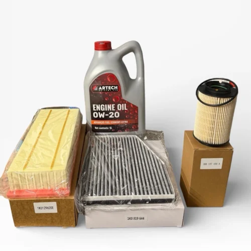 FULL SERVICE KIT FOR VW GOLF 2.0 TDI MK5 5 LITRES ENGINE OIL AND FULL FILTER KIT