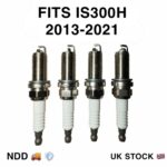 Lexus IS300H Spark Plugs Denso Iridium FK20HBR8 Part No 90919-01263 OE Style