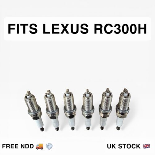 Lexus RC300H Spark Plugs 6 Cylinder Denso Style Iridium FK20HBR8 90919-01263 OE Style