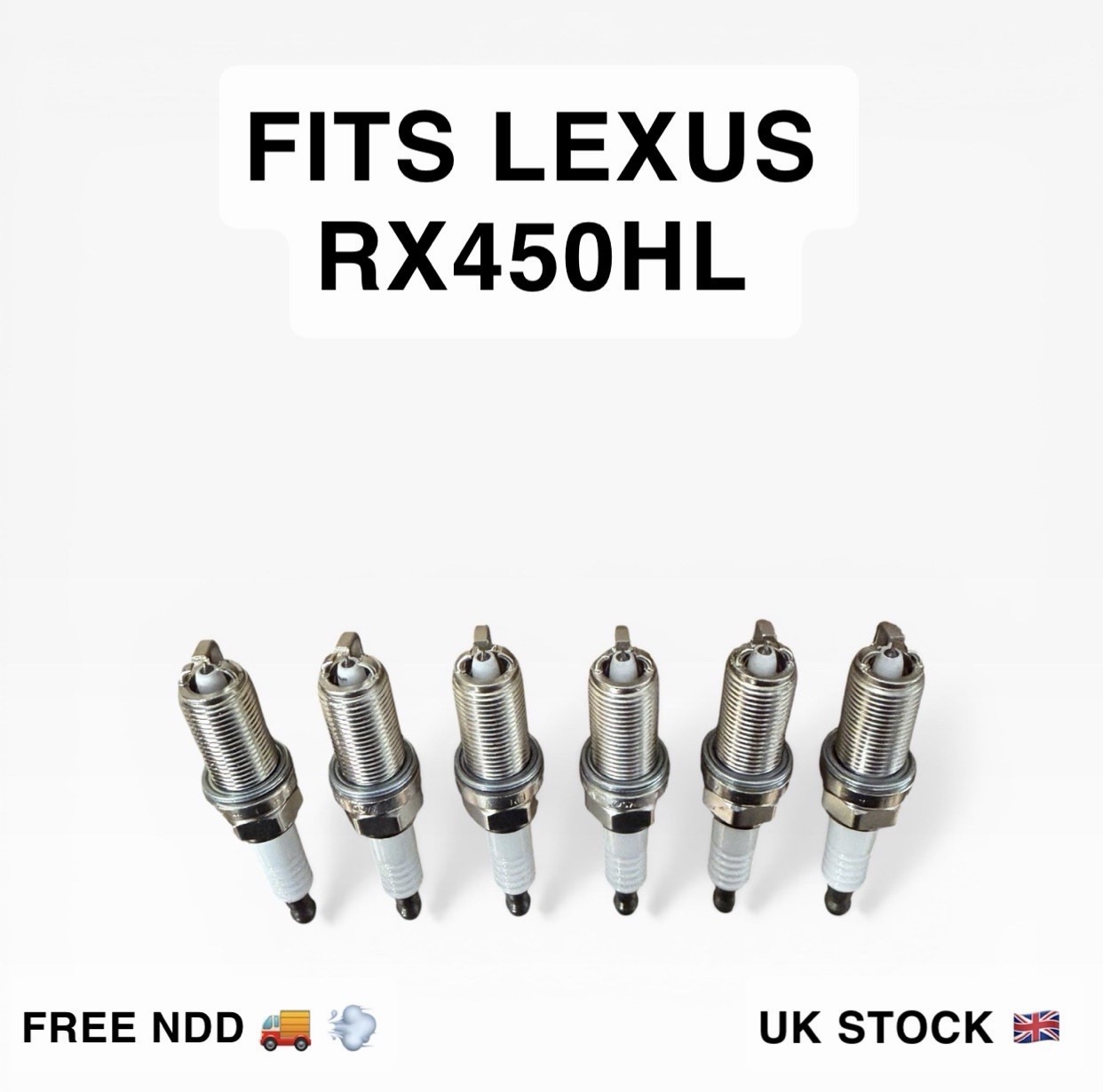 Lexus IS250 05-15, RC350 14+, ES350 18+ 6PCS Iridium Spark Plugs OE Style