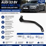 Audi S3 2013-19 Golf R MK7/.5 Water Coolant Pipe 5Q0121070AB 5Q0122109J OE Style