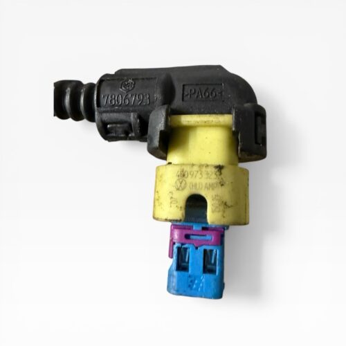 Audi A3 Q3 Q5 Q7 Crash Sensor Plug 2 Pin Connector 4H0973323 – Used