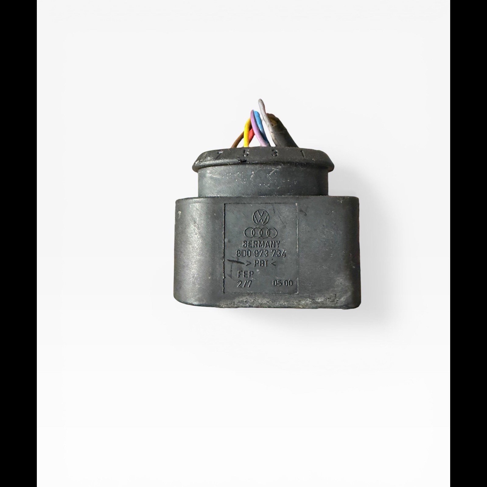 Audi Skoda SEAT VW 8 Pin Pre-Wired Connector Plug 8D0973734 - Used