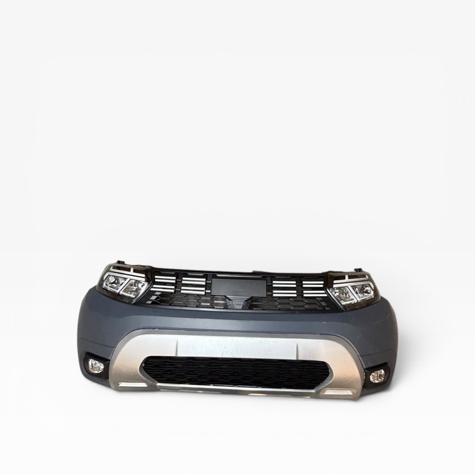 Dacia Duster 2020-2024 Complete Front Bumper - Front End with Grille & Trims - New OE Style