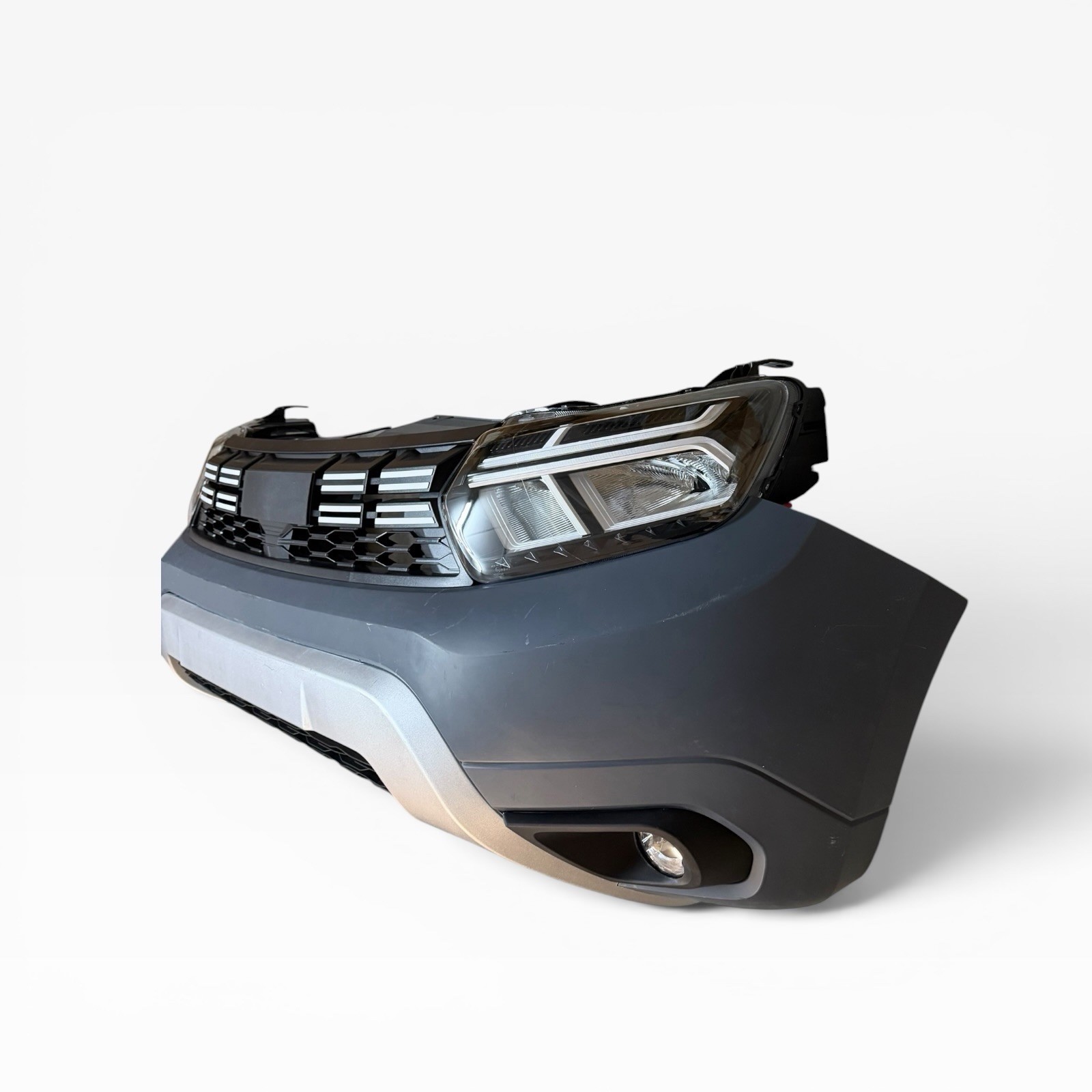 Dacia Duster 2020-2024 Complete Front Bumper - Front End with Grille & Trims - New OE Style