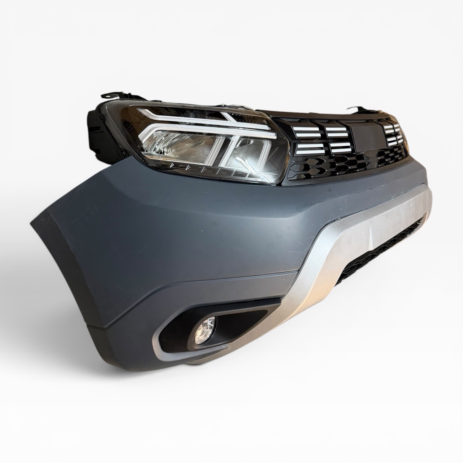 Dacia Duster 2020-2024 Complete Front Bumper - Front End with Grille & Trims - New OE Style