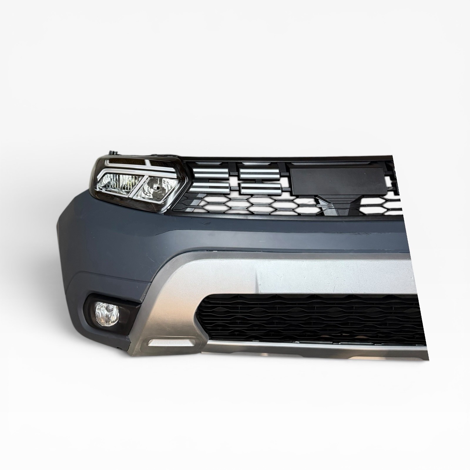 Dacia Duster 2020-2024 Complete Front Bumper - Front End with Grille & Trims - New OE Style