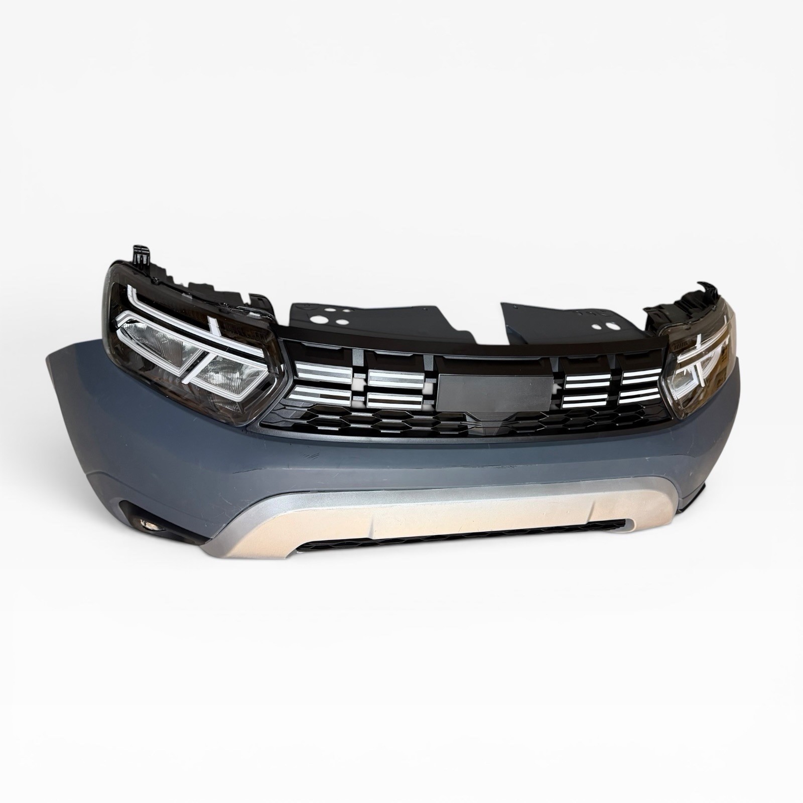Dacia Duster 2020-2024 Complete Front Bumper - Front End with Grille & Trims - New OE Style